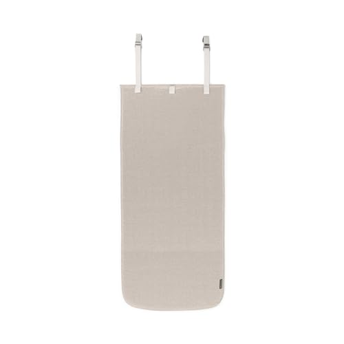 Brabantia - Door Steam Blanket - Heat-Resistant Mat for Clothes Steaming - Over Door Hooks, Protective Back Layer, & Loops for Hangers - Easier Steaming with Handheld Steamers - 43 x 20" - Gray - color: Gray, style: Door Steam Blanket