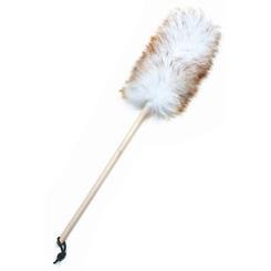 Norpro 48-Inch Pure Lambswool Duster, Natural Wool Cleaning Duster with Long Handle for Home, Office & Hard-to-Reach Areas - size: 48-Inch