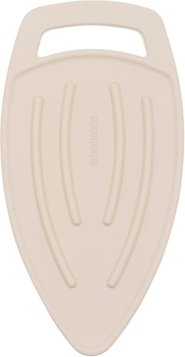 Brabantia - Ironing Pad - Heat Resistant Mat - Protective Flexible Silicone Heat Mat for Hot Iron - Easy to Store - Max. 428°F - Laundry Essentials - Protects Ironing Board Cover - Soft Beige