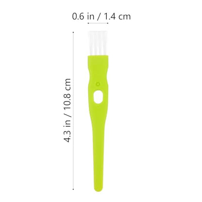 ABOOFAN 30 Pack Small Groove Cleaning Brush 4.25 inch Crevice Cleaner with Non-Slip Handle Fine Bristles for Keyboard Window Tracks Razor Shaver Garlic Masher Compact Cleaning Tool