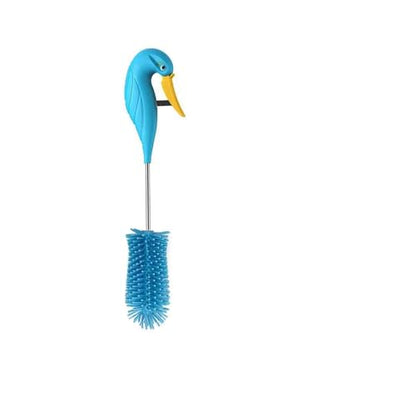 Water Bottle Cleaner Brush Semi-Automatic Silicone Bottle Brush for Baby, Sports, Vase, Glassware, and Smaller Diameter Openings