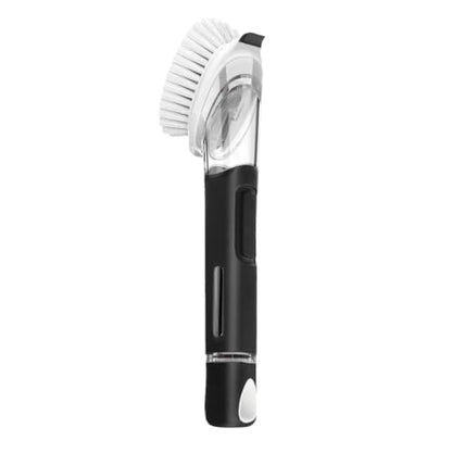Soap Dispensing Dish Brush, Cleaning Scrubber with Soap Dispenser, Kitchen Brush for Pot Pan Sink Cleaning for Dishes, Pans, Sink, Pots