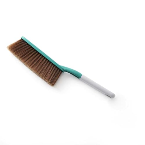 15" Green Soft Brist. Hand Broom Brush Bed Sofa Counter Hair Clear - color: Green