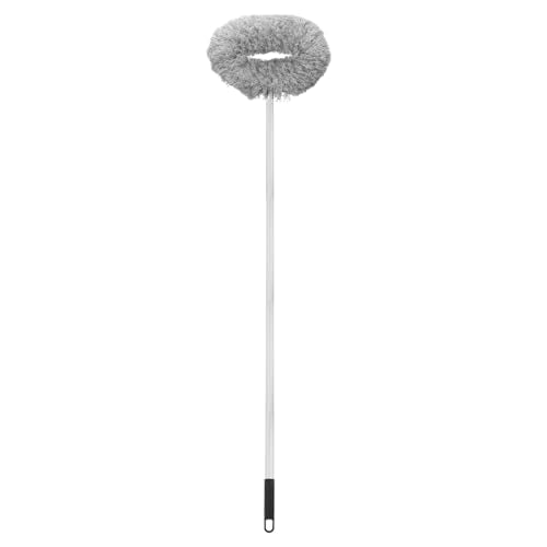 PATIKIL Ceiling Fan Cleaner Duster, 12.9" to 47.2", Microfiber Duster Extendable Handle Fan Blade Cleaning Tool Removable Washable for Furniture Blind, Gray - color: Gray