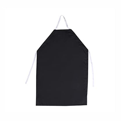 EISCO Rubber Vinyl Apron - Adjustable Bib Apron for Dishwashing, Butcher, Laboratory - size: Medium