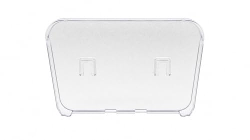 Adhesive Wall Organizer Bin, No-Drill, Clear, 7.1 x 3.15 x 4.75 in - size: Small