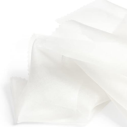 Dritz Sheer Silk Organza Press Cloth, 22" x 30" — Transparent Ironing Cloth for Delicates, Steam-Friendly, Reusable - size: 22 x 30-Inch