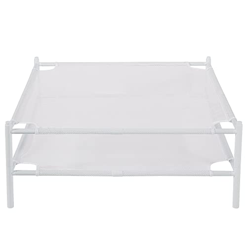 STO STO Sweater Drying Rack, 2-Pack Stackable Mesh Clothes Drying Rack, Laundry Drying Rack for Sweaters, Socks, Toys, White - style: 2 Pack