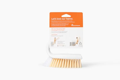 Full Circle The Mighty Scrub All Purpose Brush, Tile, Grout, White