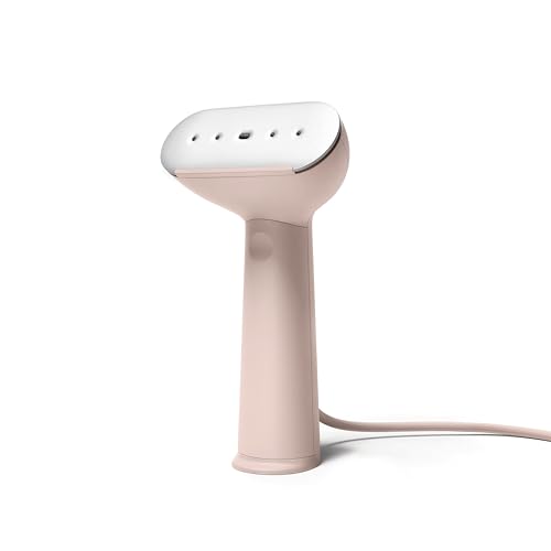 Steamery Handheld Clothes Steamer Cirrus 3, 1200W, US Plug, Heated Ironing Plate, Fast Heat Up, Garment Wrinkle Remover, Pink - color: Pink