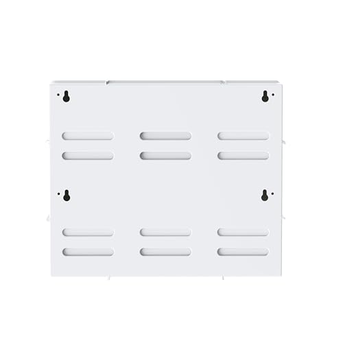 Simply Tidy 6-Drawer Tip-Out Storage Bin - Wall-Mountable & Stackable Clear Front Drawer Organizer for Beads, Buttons, Stickers & Small Craft Supplies, 1 Pack