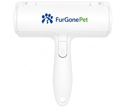 Self-Cleaning Pet Hair Remover Roller for Dog & Cat Hair, Reusable Lint Roller for Furniture, Couch, Carpet, Bedding & Car Seats, No Sticky Tape or Refills