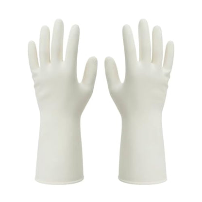 15mil Heavy Duty Reusable Nitrile Cleaning Gloves, 6 Pairs, L