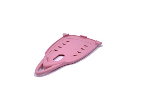 oliso Solemate Silicone Iron Soleplate Cover - Heat-Resistant Protector - color: Pink