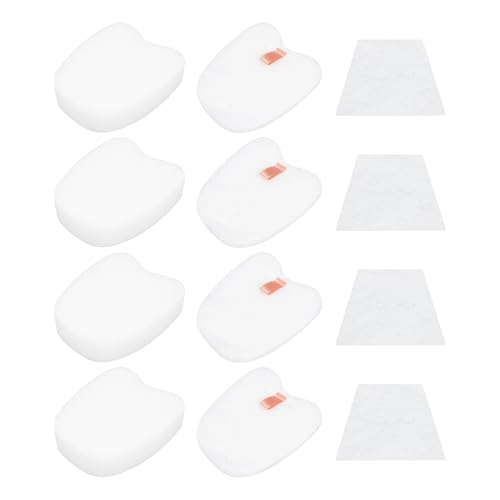 Replacement Filter for Shark HV371 HV370 Rocket Pro DLX Corded Stick Vacuum (4 Foam,4 Felt Filters)