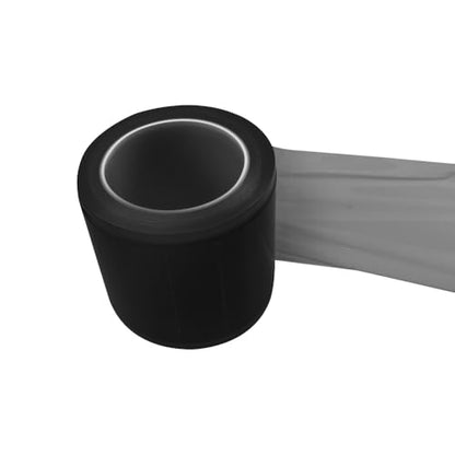 Disposable Dental Barrier Film, YOUYA DENTAL 1200Sheets/Roll Protective Film Plastic Oral Tape Isolation Membrane Tattoo Film Barrier Dentistry Covers Sleeves Dentistry Material 4"x 6"- Black - color: Black