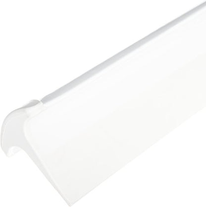 SPARTA 20" Floor Squeegee Replacement Head, Seamless Rubber with Rust-Free Plastic Frame for HACCP Compliance, Heavy-Duty Industrial Use, Thermoplastic Rubber, 19.75 Inches, White - color: White
