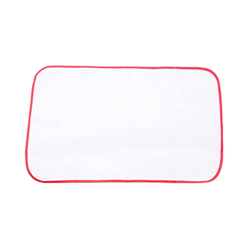 Billotodo - Tailors Ham and Sleeve Roll Set Kit for Sewing Pressing Quilting and Molding, Seam Roller Tool Ironing Accessories, Complete with Nylon Protective Pad Mat Tool, in Red/Black Cloth Fabric