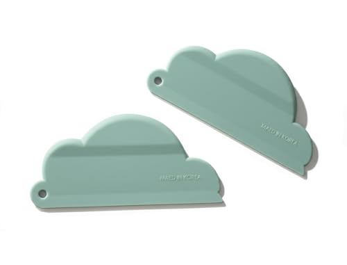 Carrotez Mini Shower Squeegee for Glass Doors, Window Cleaner, 2 Pack, Mint - color: Mint