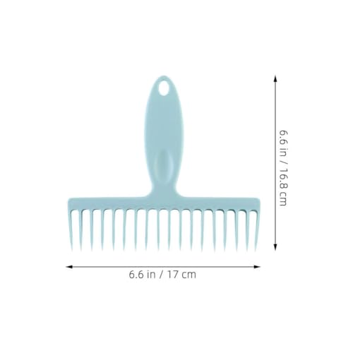 Gatuida 2-Pack Broom Hair Removal Comb Handheld Hair Cleaning Tool with Comfortable Grip Handle Lint and Pet Removal Tool for Brooms Carpets and Home Cleaning 6.69 X 6.61 X 0.11 in