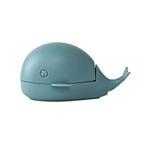 Washing Brush for Creative Little Whale, Blue Polypropylene Bristles, Soft, 12.5x8.2x6.5cm, 1 Count, Shoes, Clothes, Pants, Fabric, Footwear