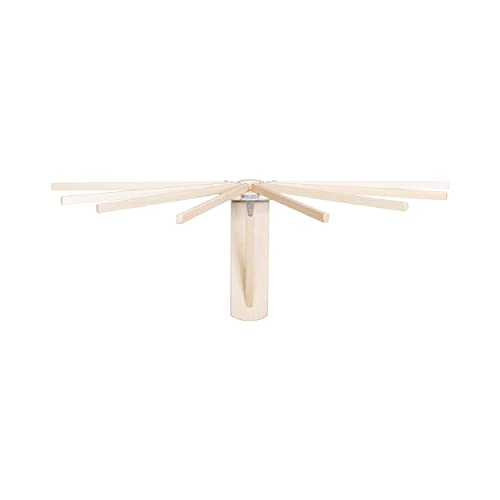 Pennsylvania Woodworks Wall Mounted Clothes Drying Rack - Heavy Duty, Collapsible Laundry Rack for Drying Clothes - Solid Maple Hardwood Foldable Drying Rack - Made in The USA (Large) - color: Large Fold Down