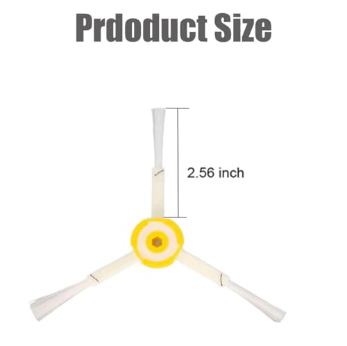 Replacement Side Brush for IRobot Roomba 900,800,700 and 600 Series 985 981 980 960 895 891 890 880 877 870 805 790 780 761 770 690 675 671 670 665 614 Vacuum Cleaner - 3 Pack - style: Brushes-89Series