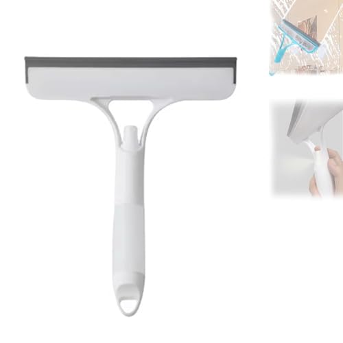 3 in 1 Spray Squeegee, Window Squeegee with Sprayer, Spray WindowSqueegee Cleaner with Spray Bottle for Car, Home, Kitchen Windows - color: White