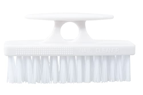 Superio Nail Brush for Cleaning Fingernails, Nail Scrubber Brush, Toe Foot Hands Fingernail Brush Cleaner- Small Scrub Brush- All-Purpose Stiff Cleaning Brush for Home, Kitchen, Work, White - color: White, size: 1 Pack