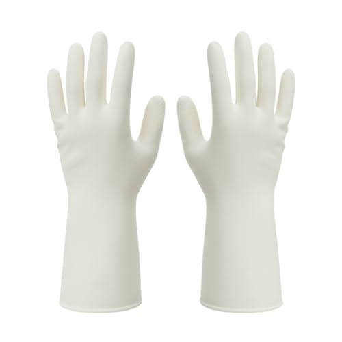 15mil Heavy Duty Reusable Nitrile Cleaning Gloves, 6 Pairs, XL