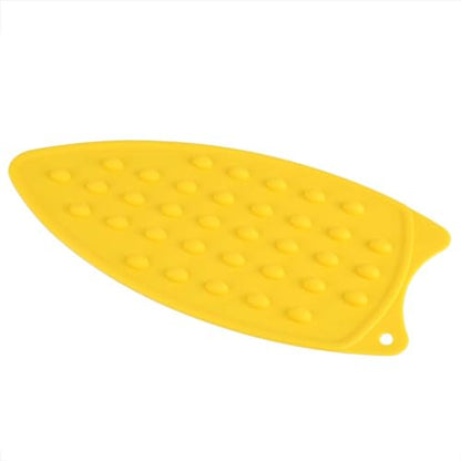 Silicone Rest Pad, Protective Surface for Mini Iron Pad Protection Ironing Rest (Yellow) - color: Yellow