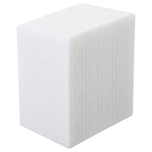 Eaasty 20 Pcs White Scrubbing Pad Non Scratch Scouring Pads, 4.5 x 9.8 Inch - size: 4.5 x 9.8 Inch