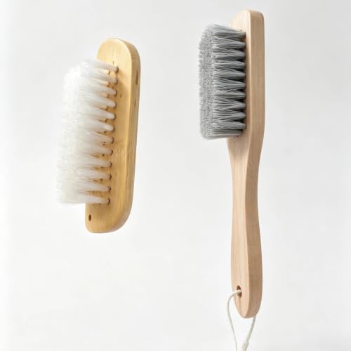 2PCS Laundry Brush for Clothes and Shoes - size: Large