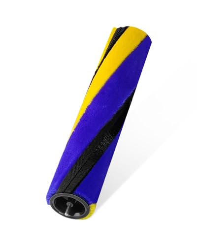 Yivy for Dyson V15/V15s Detect/Gen5/V12 Slim - Fluffy Roller Brush Soft Floor Brush, No.971634-01 - color: Yellow Blue