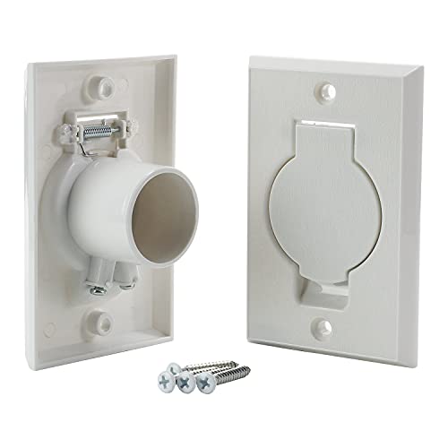 Standard Central Vacuum Wall Plate Inlet Valve Cover for Beam Central Vac