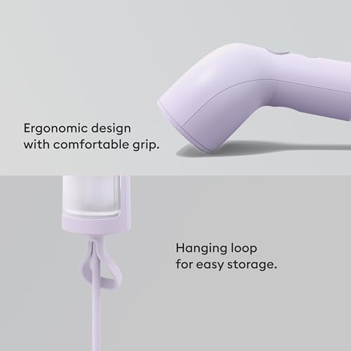 Steamery Handheld Clothes Steamer Cirrus X, 1200W, Steam Output 20g/min, Heat up in 20 Seconds, Portable, Minimalistic, Scandinavian design, Purple