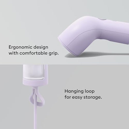Steamery Handheld Clothes Steamer Cirrus X, 1200W, Steam Output 20g/min, Heat up in 20 Seconds, Portable, Minimalistic, Scandinavian design, Purple