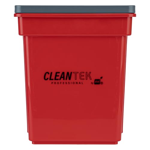 Restaurantware 4 qt Red Cleaning Bucket - color: Red, size: 4 Quarts