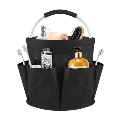 Cleaning Caddy with Handle, Foldable Cleaning Supply Organizer, Portable Cleaning Caddy for Home & Garden