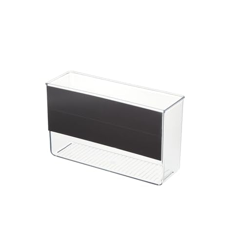 iDesign Magnetic Large Clear Plastic Organizer Bins - size: Large, style: Pack of 1