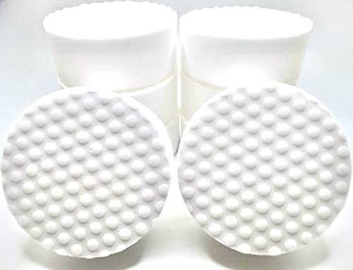 Refill Pack of 12 Drill Powered 3.5” Magic Sponge Erasers - size: Round 3.5" x 1.25" Thick