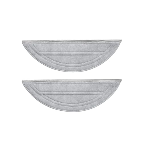 roborock 2 Pack Microfiber Mop Cloths for Saros 10 Robot Vacuum Cleaner, Mop Pad Replacement Accessories - size: Mop Cloth-1