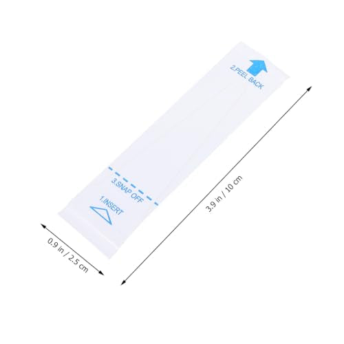 FRCOLOR 100pcs Disposable Digital Covers Easy to Install Probe Sleeves for Home and Use Compatible Digital Thermometers Protects Against