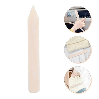 Fabric Clothing Scraper Cow Bone Material Thickened Clothes Stain Removal Tool Heavy Duty Pre-Treatment Cleaning Supplies for Laundry and Dry Cleaning Use