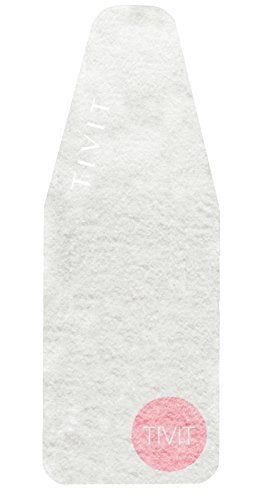 Premium Felt Underlay Padding - Extra Large Fitting up to 19 x 55 Inch ironing boards - Thick Polyester Felt Ironing Pad in White - Easily cut down to the desired size ironing board extra padding