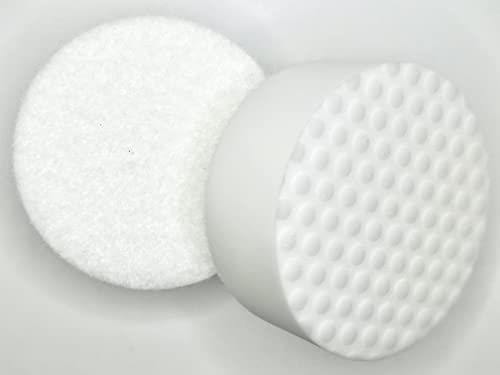 3.5” Drill Powered Magic Sponge Eraser 6 Pieces Kit with Drill Attachment - size: Round 3.5" x 1.25" Kit