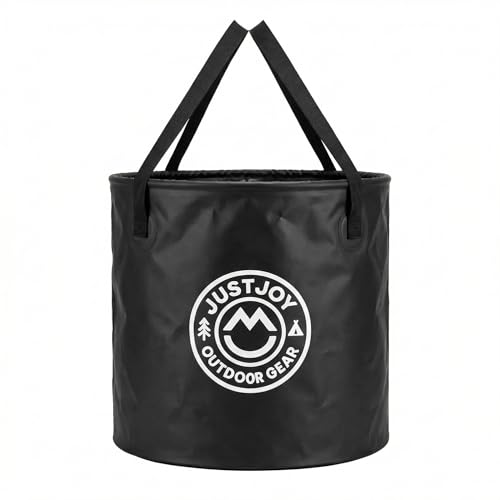 JUSTJOY 50L Collapsible Rinse Bucket for Surfing and Beach Wet Gear