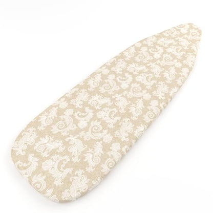 Encasa XO Ironing Board Cover and Pad, Large, 54"x15" - Beige - color: Beige, size: Large