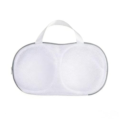 Bra Wash Bag Set, Mesh Laundry Washing Bags with Premium Zipper for Bra, Foldable Mesh Lingerie Underware Wash Bags Protector for Washing Machine - color: Grey