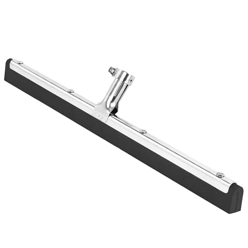DSV Standard Uneven Surface Floor Squeegee 22’’, Double Foam Blade Garage Squeegee, Taper Pole Connection - Handle Sold Separately for Tiles, Concrete and Asphalt - size: 22-inch